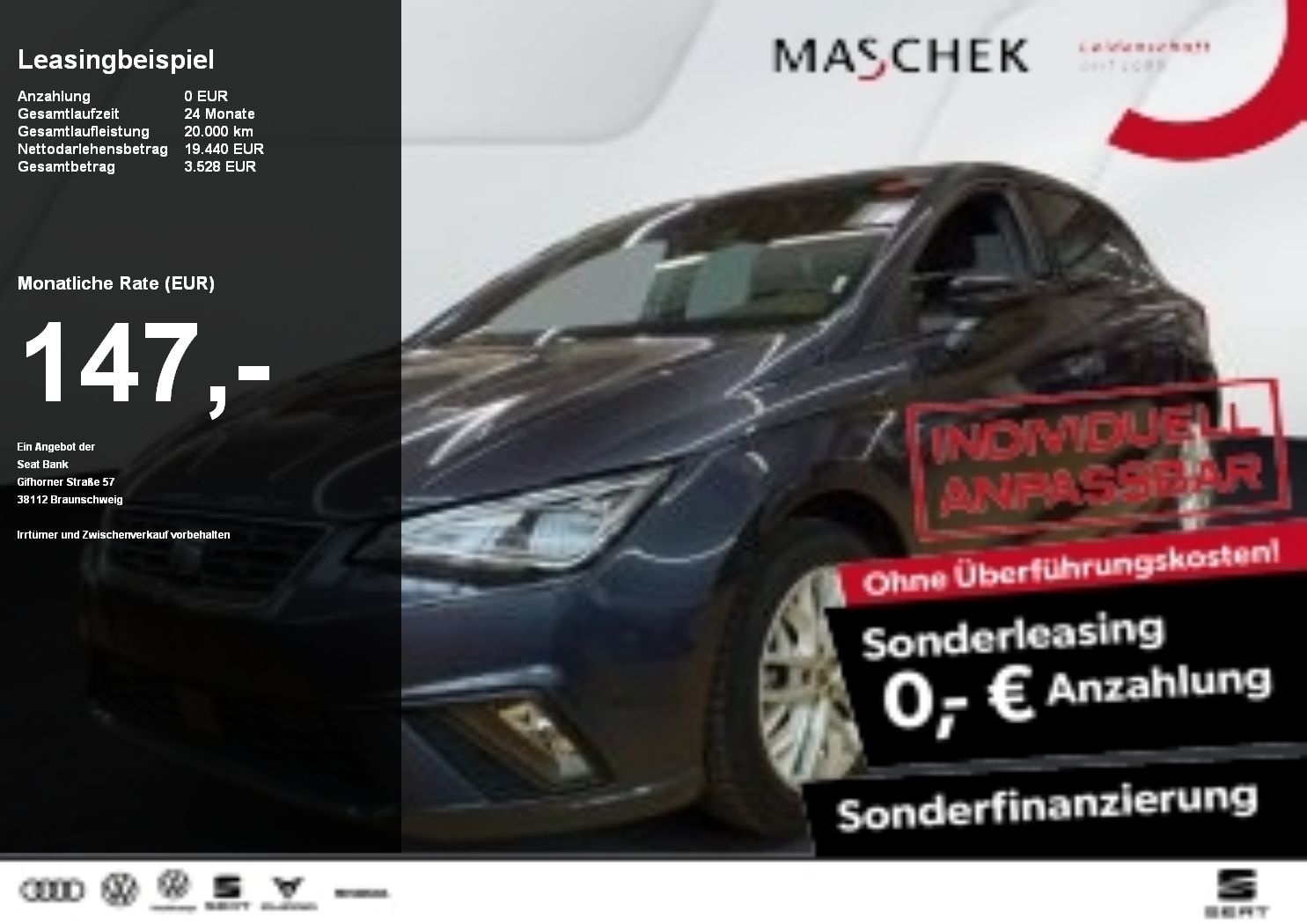 Seat Ibiza FR 1.0 TSI RearView ACC Navi Sitzh. VC ACC