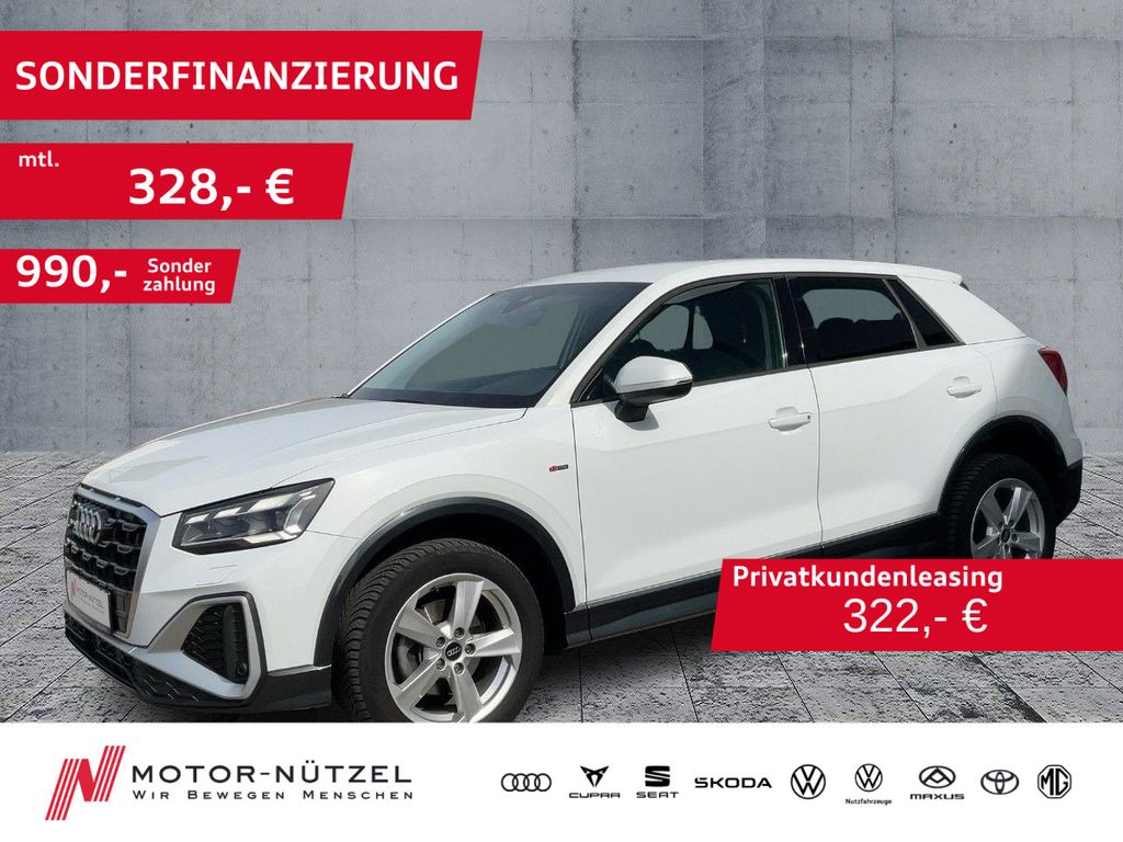 Audi Q2 30 TFSI S-TR S-LINE MATRIX+NAVI+APP+ACC+SHZ