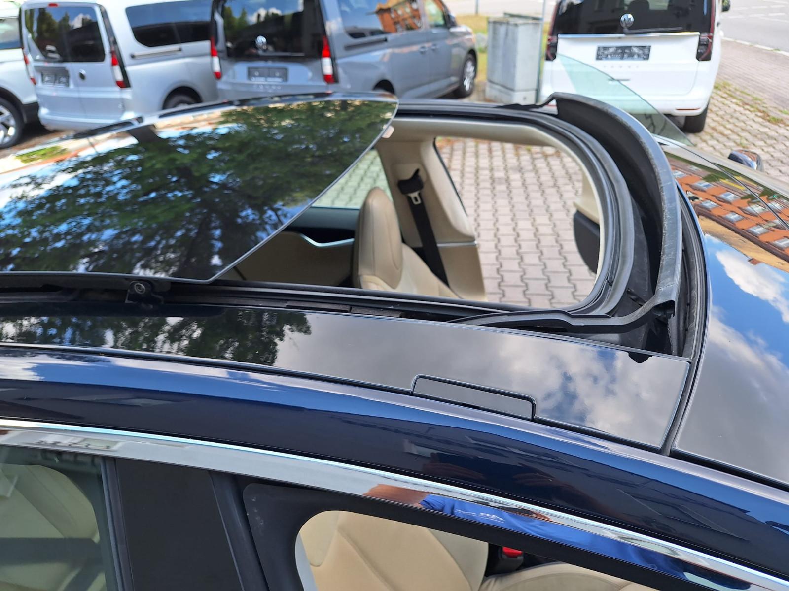 Tesla Model S P85 | 367 ch | BVA | Batterie SOH 93 % | Toit panoramique | Suspension pneumatique | Cuir | GPS