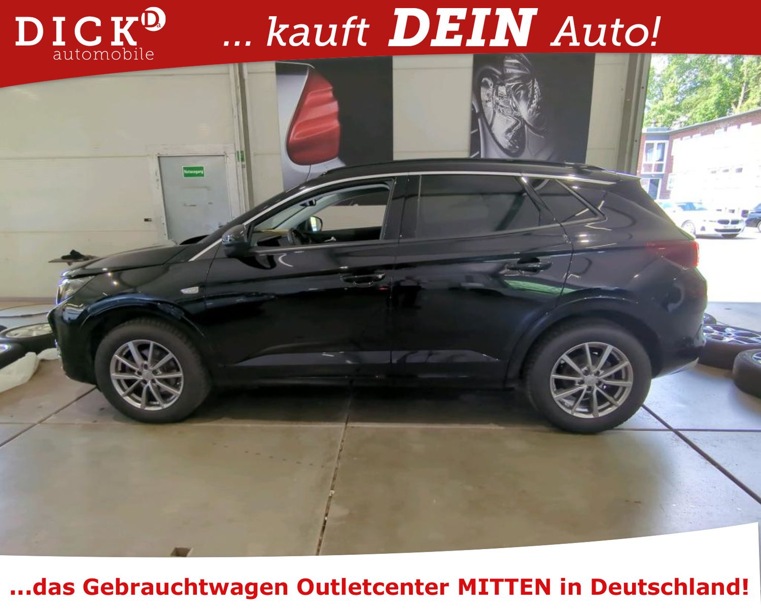 Fahrzeugabbildung Opel Grandland (X) 1.5 AT8 Eleg LED/NAVI/LEDER/SHZ/8F