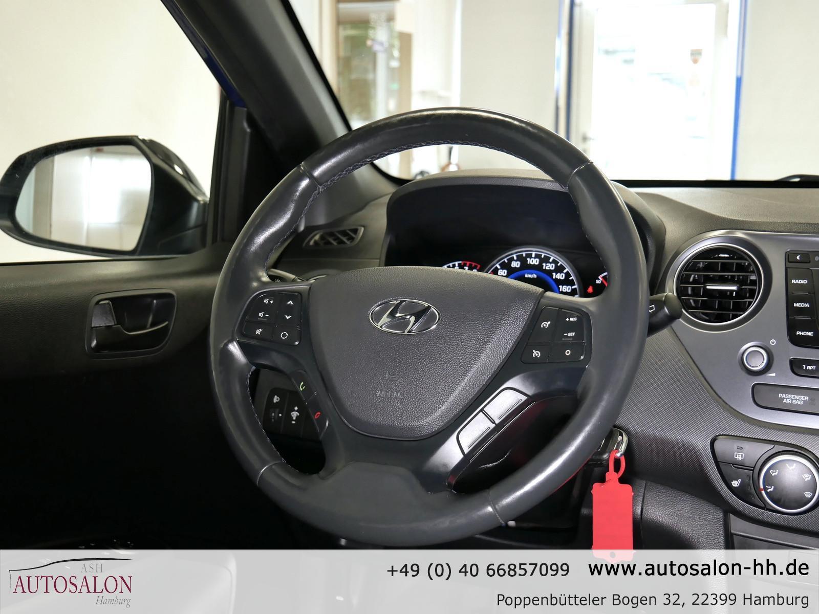 Hyundai i10 Passion*1Vorb*Servicege*Sitz&Lenkradhzg.*Blu