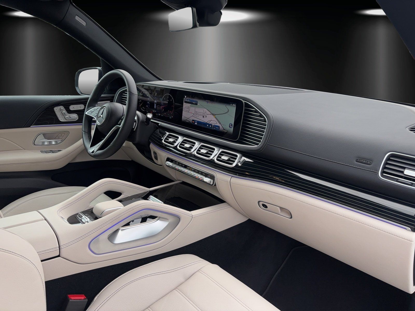 Fahrzeugabbildung Mercedes-Benz GLE 450d AMG Adv+ E-ACTIVE Night DISTRO Memo HUD