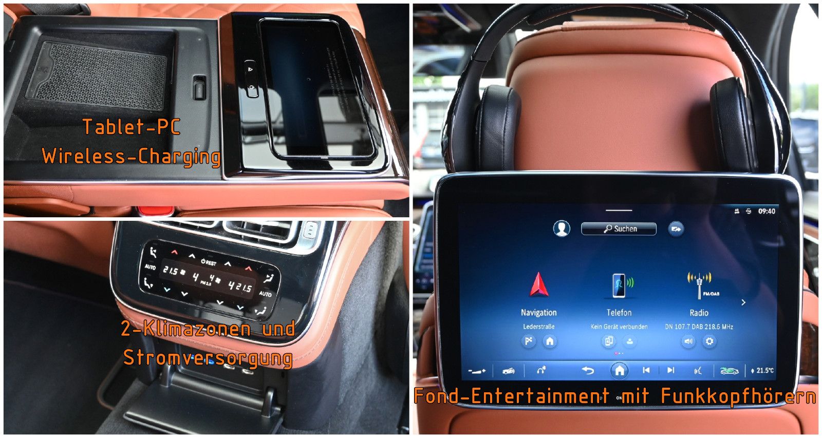Fahrzeugabbildung Mercedes-Benz S 400 d 4MAT. Lang °UVP 170.901€°AHK°FOND-TV°HUD