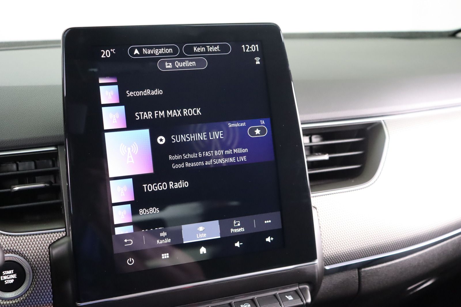 Fahrzeugabbildung Renault Arkana * LED * RFK * Lenkradhzg.