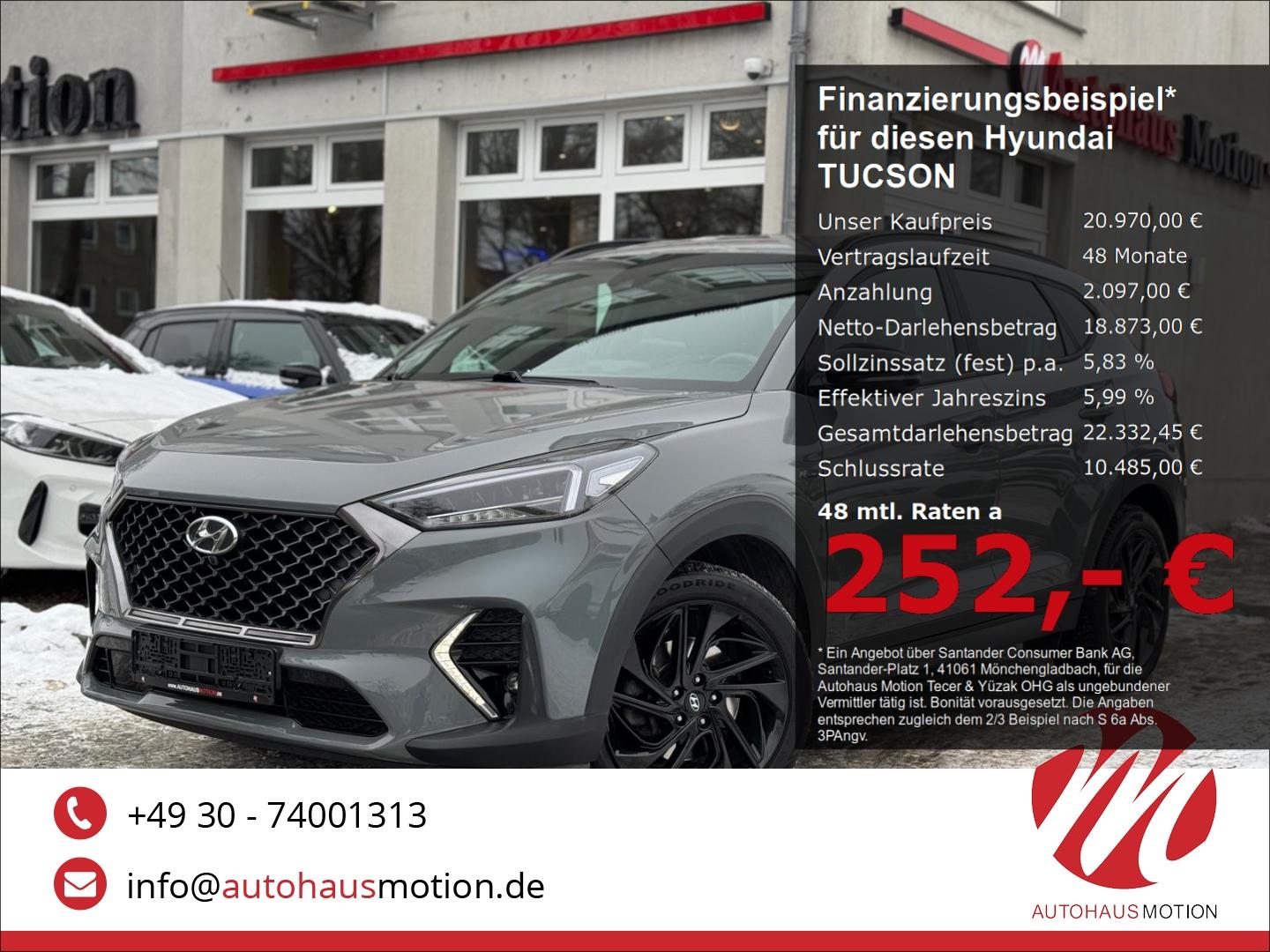 Hyundai Tucson N Line Navi 360 Kamera LED ACC Totwinkela
