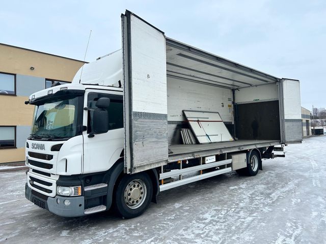 Scania P320 4x2 EURO6 + SIDE OPENING + LIFT