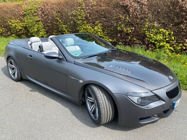 BMW M6 V10 E64 Cabrio SMG - grau matt foli...