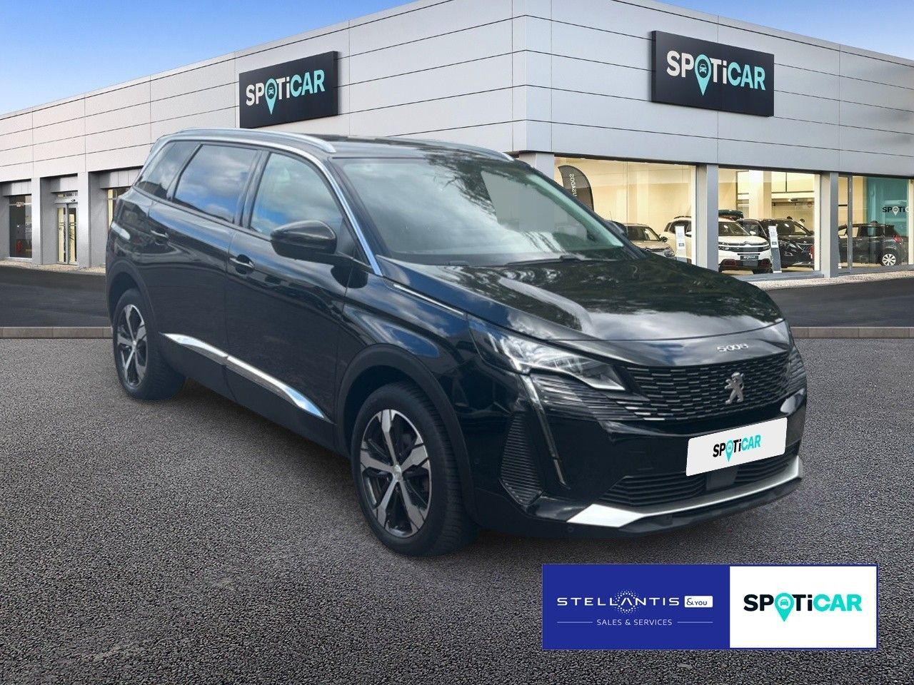 Peugeot 5008 Allure BlueHDi130 EAT8 7-Sitzer Sitzheiz Ka imagem 3