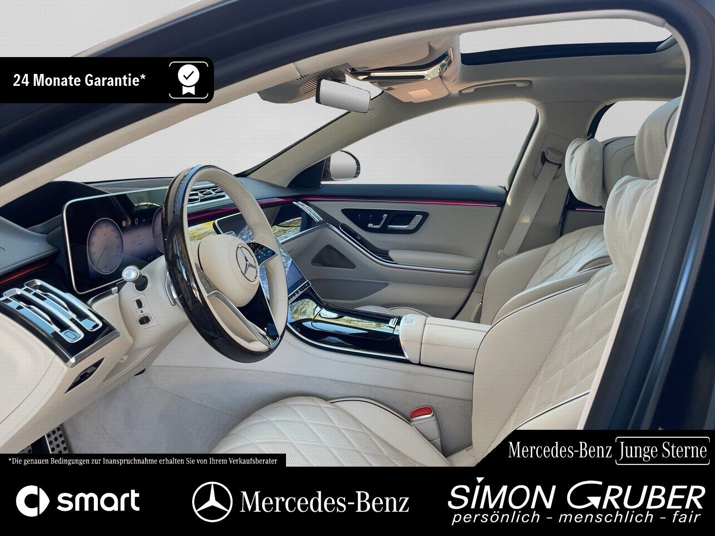 Fahrzeugabbildung Mercedes-Benz S 580 4M L AMG Exklusive Manufaktur Fondentert.