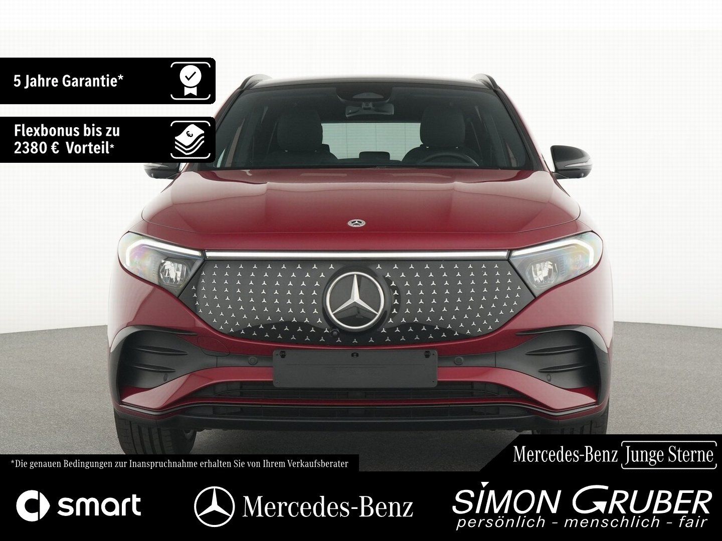 Fahrzeugabbildung Mercedes-Benz EQA 300 4M AMG Night Pano Burm HUD 360 Memory