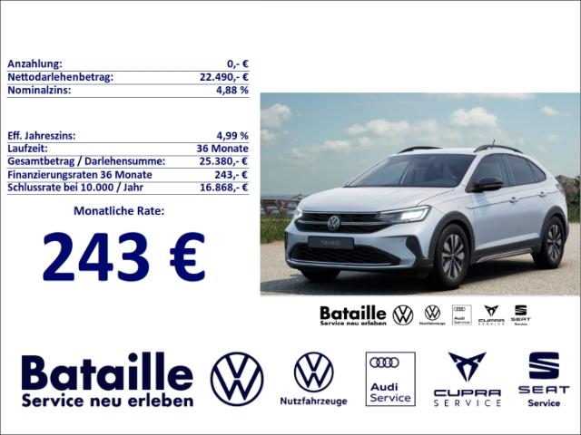 Volkswagen Taigo 1.0 TSI Goal AHK LED ACC SHZ App-Connect