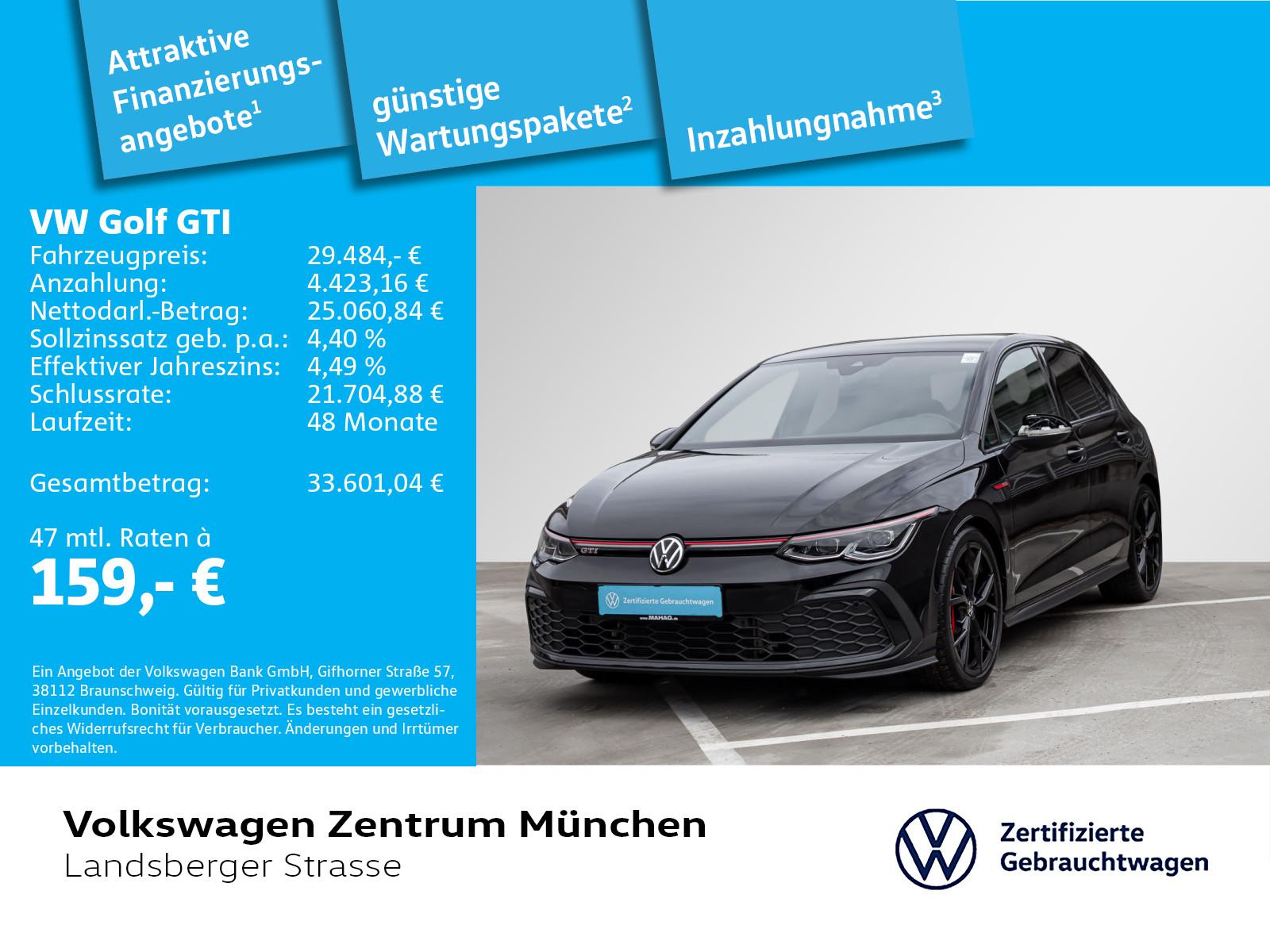 Volkswagen Golf VIII GTI 2.0 TSI ACC IQ.Light Navi RearView
