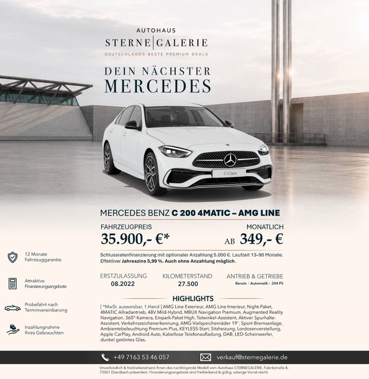 Image of Mercedes-Benz C 200