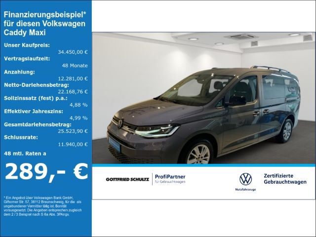 Volkswagen Caddy Maxi Life 2.0 TDI AHK LED PDC 7-Sitzer