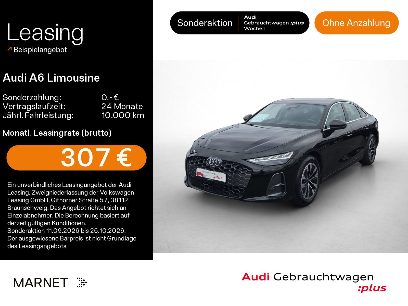 Audi A6 Limousine 40 TDI*Navi*LED*Virtual*Audi Connec