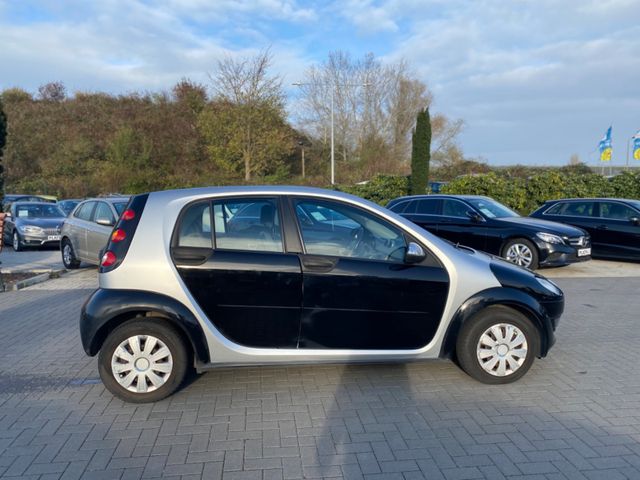 SmartForFourBasisEXPORTSilberAutomatik