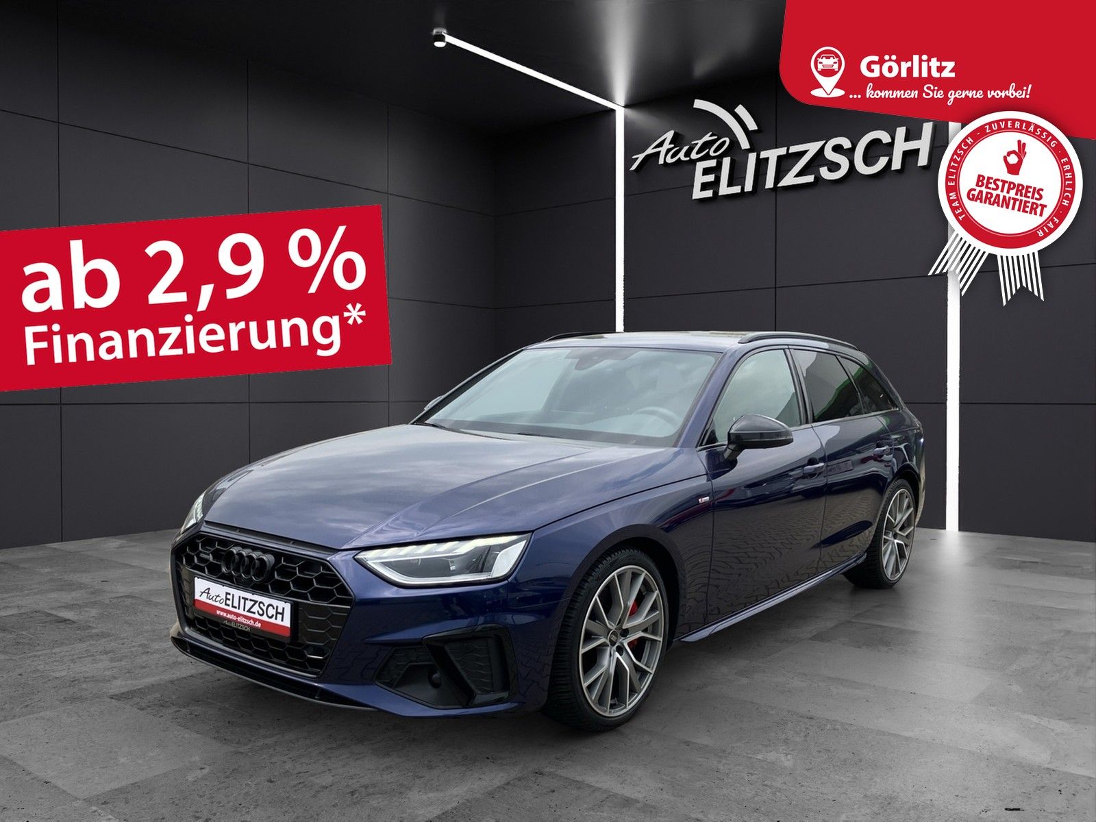 Fahrzeugabbildung Audi A4 Avant 45 TFSI quattro S line LED Navi ACC 4x
