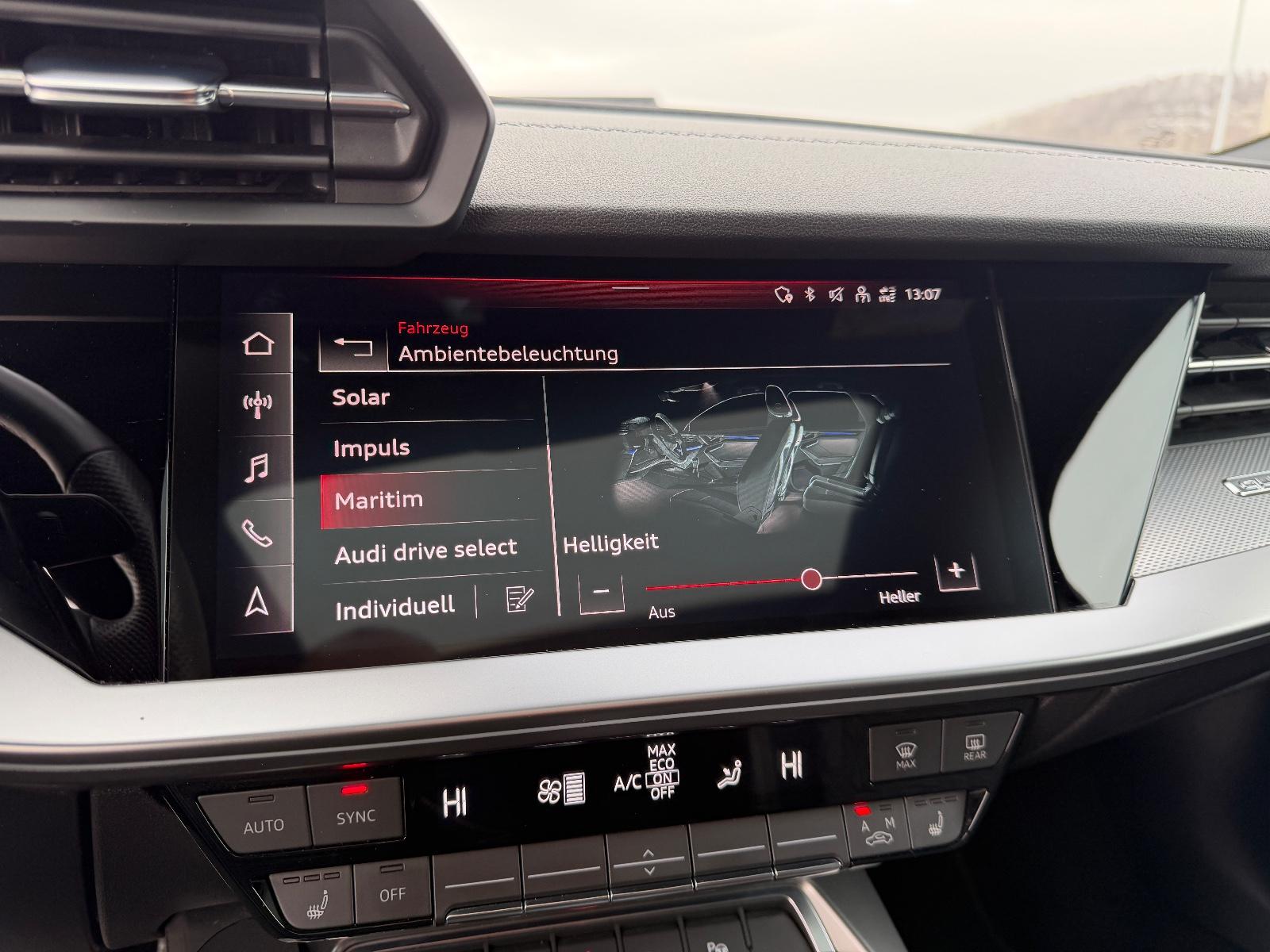 Audi S3 Lim. 2.0 TFSI quattro Pano, B&O, LED, CARBON, миниатюра 23