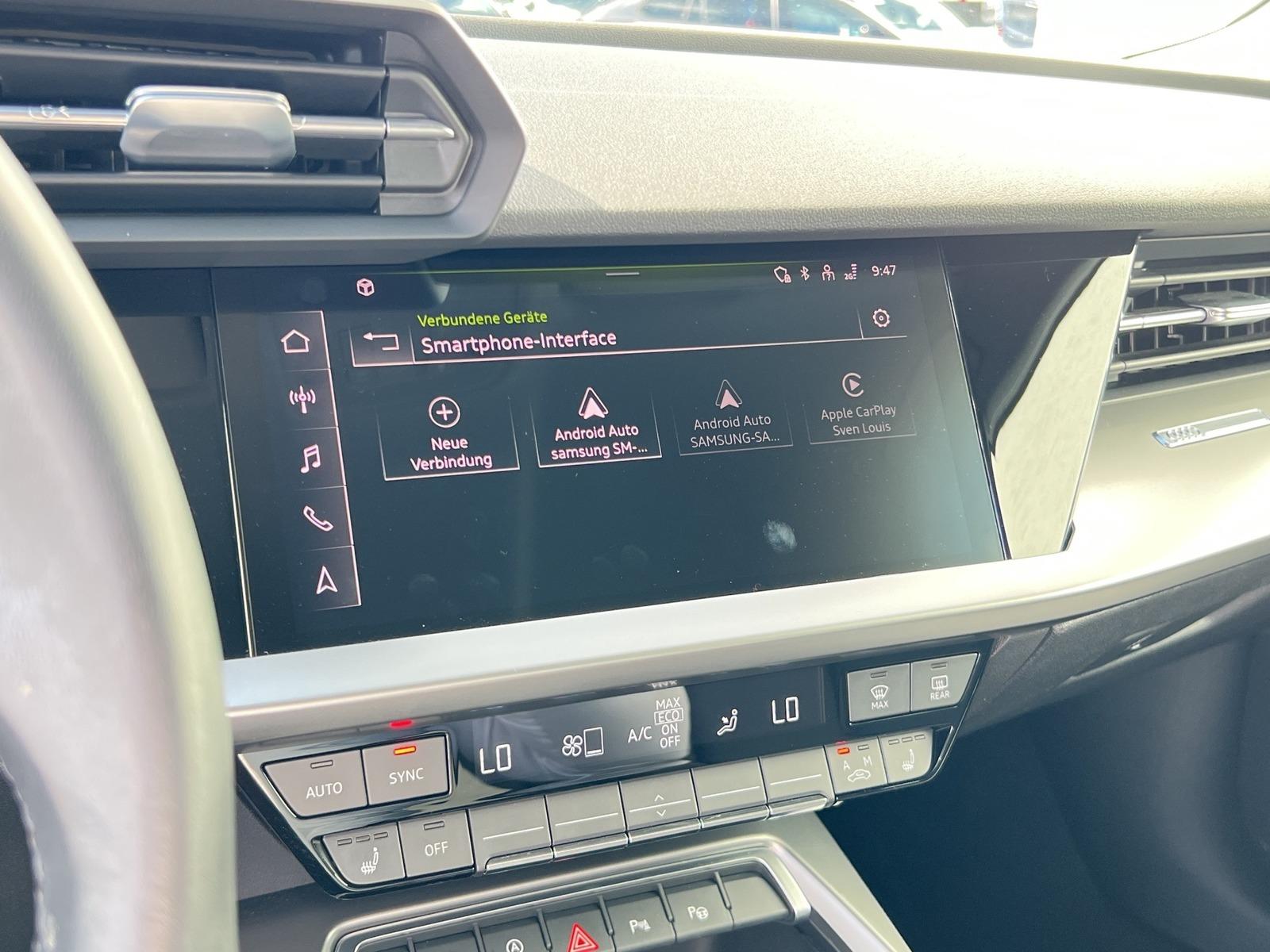 Audi A3 Sportback 30 TDI S-line NAVI/LED/RFK/CARPLAY, миниатюра 22