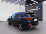 Hyundai Santa Fe blue Premium 4WD+Navi+Leder+Kamera+8xLM - gebrauchte Hyundai SANTA FE aus dem Jahr 2016