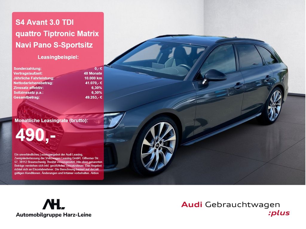 Audi S4 Avant 3.0 TDI quattro Tiptronic Matrix Navi P