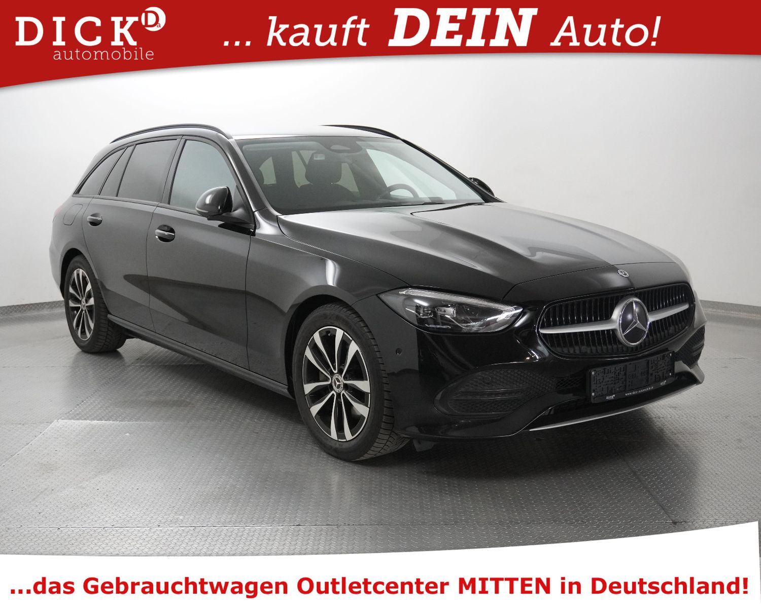 Fahrzeugabbildung Mercedes-Benz C 220d T 9G >NAVI+KAMERA+LED+ACC+SHZ+WIDESC+17"