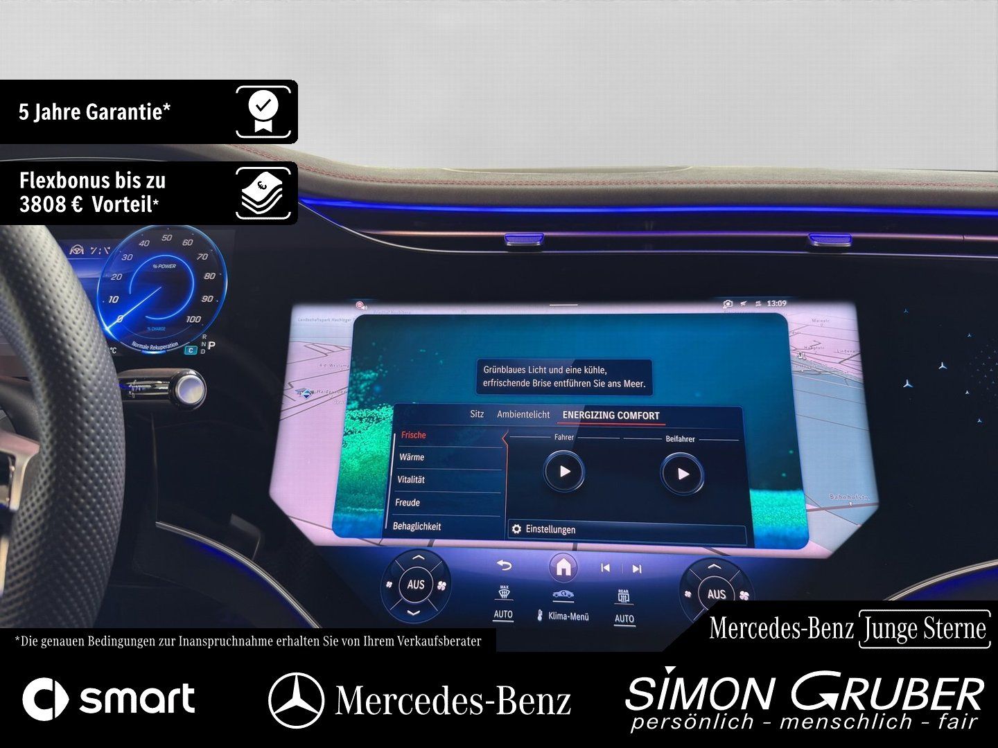Fahrzeugabbildung Mercedes-Benz EQE 500 4M AMG Hyper Airmatic HUD Burm Mod 2025