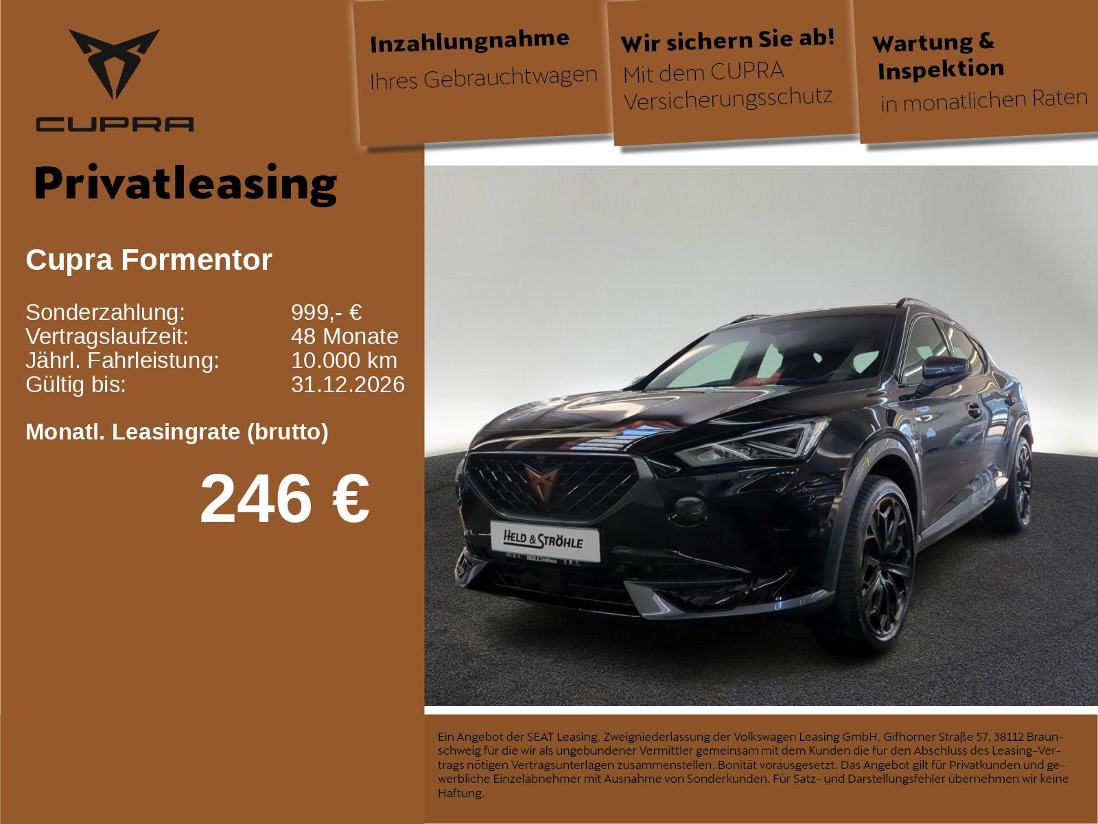 Cupra Formentor VZ 2.0 TSI DSG 4Drive PANO AKRA BEATS