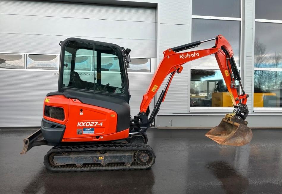 Kubota KX027-4 Minibagger Powertilt Löffelpaket