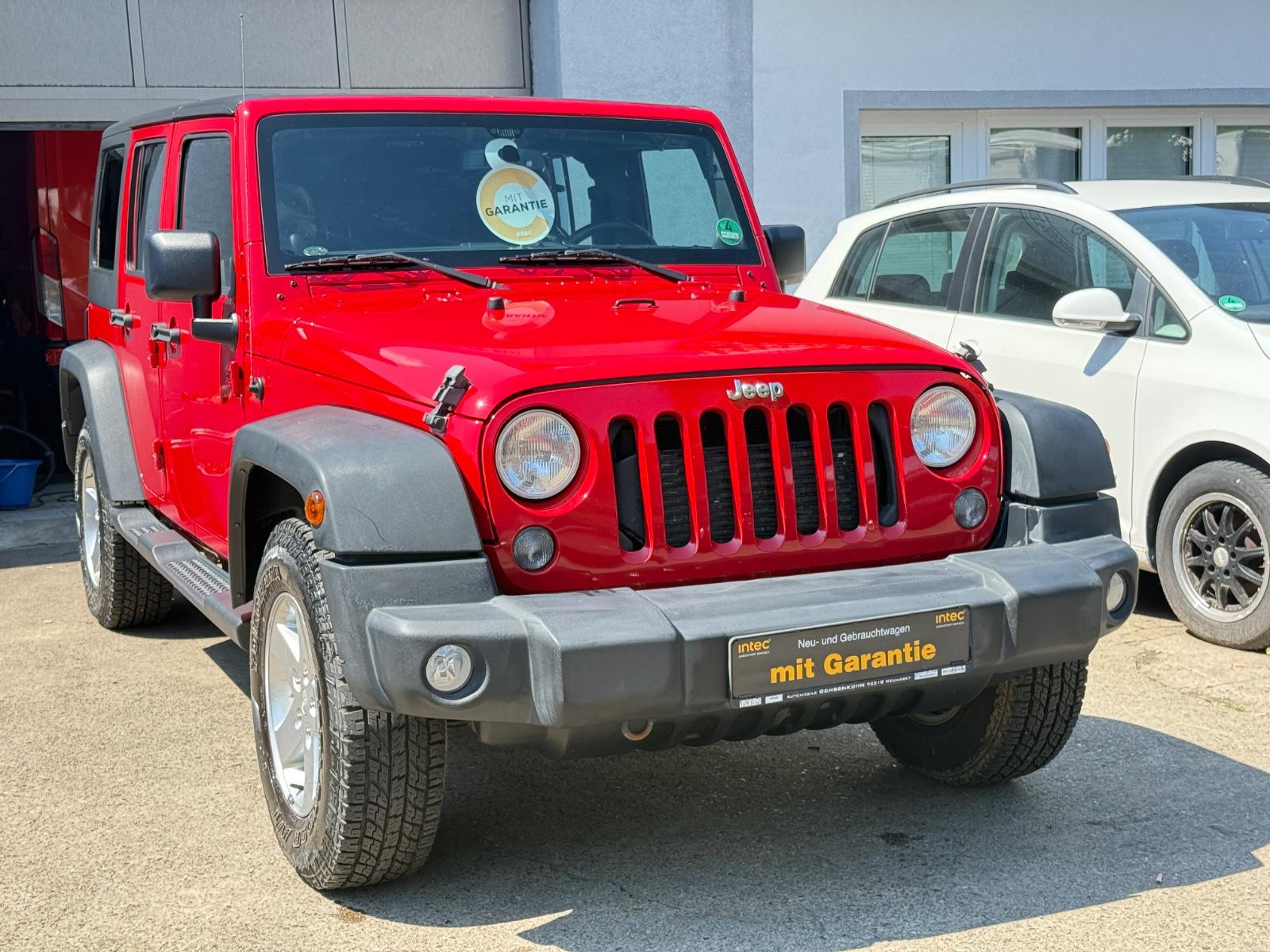 JEEP WRANGLER UNLIMITED / CABRIOLET SPORT 200 ch 4X4 BVA - VOLANT EN CUIR - ORDINATEUR DE BORD EVIC - JANTES ALLIAGE