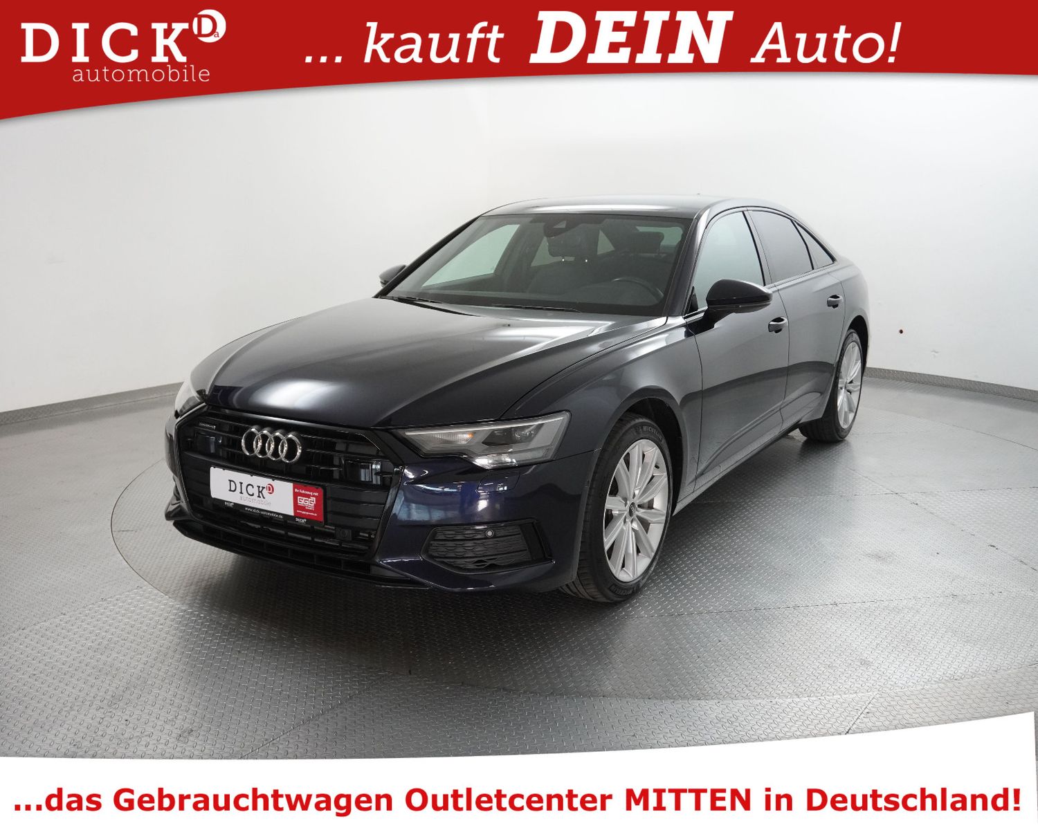 Fahrzeugabbildung Audi A6 55TFSI QUATT DESIGN+BLACK+MEMO+KAM+MILANO+AHK