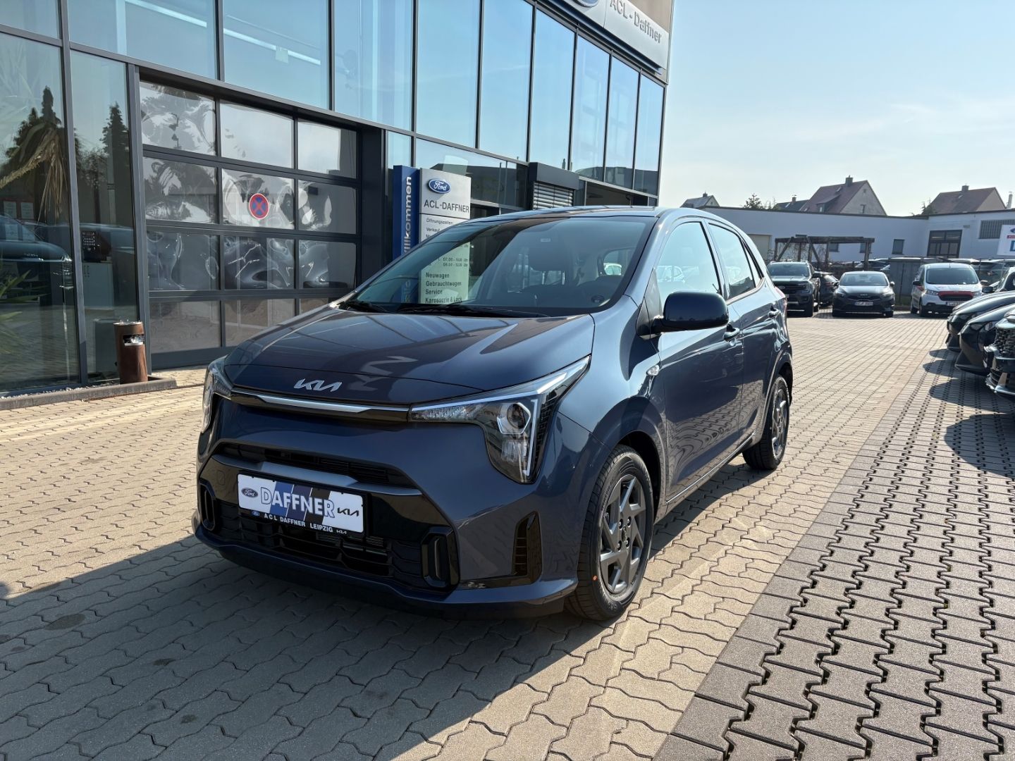 Fahrzeugabbildung Kia Picanto Vision Verkehrszeicherk Rückfahrkamera A