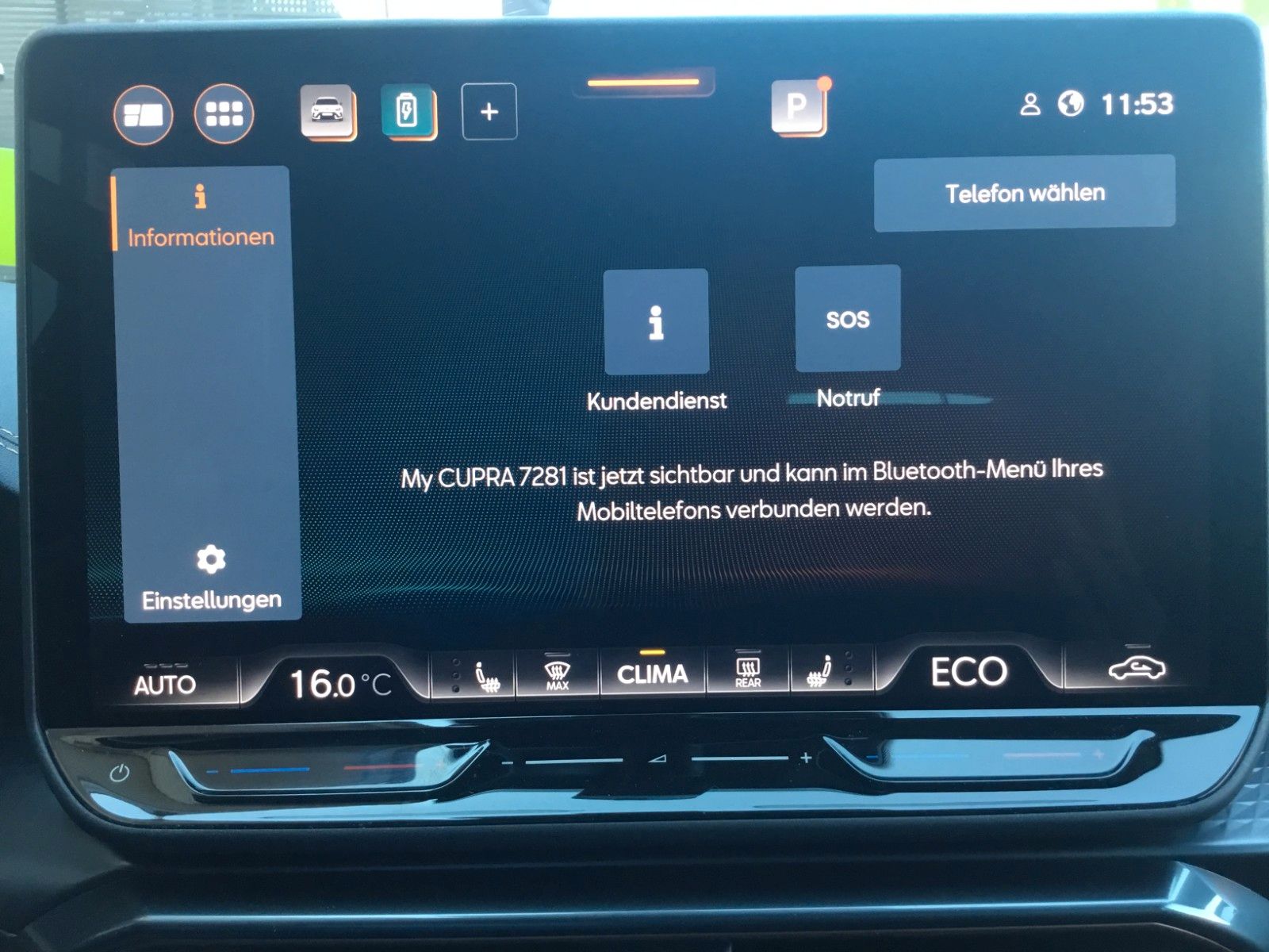 Fahrzeugabbildung CUPRA Leon 1.5 E-HYBRID DSG Sportstourer+AHK+Kamera+18