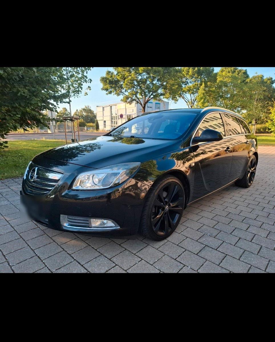 Opel Insignia 2011 — вигляд ззаду