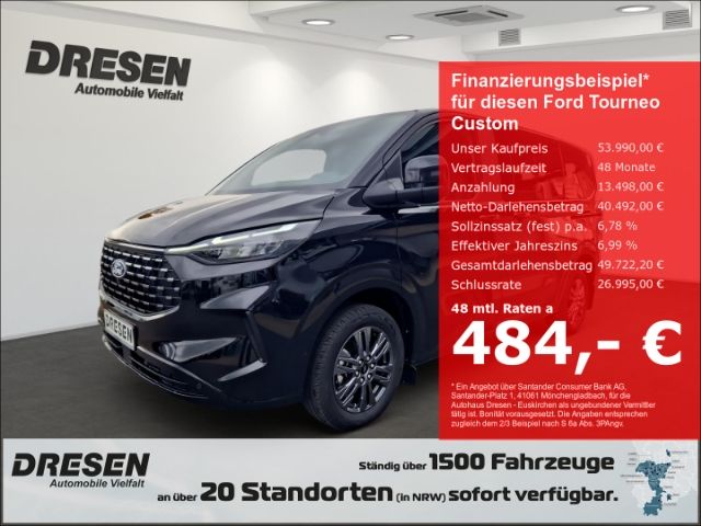 Ford Tourneo Custom Titanium 320 L1 2.0 EcoBlue 150PS