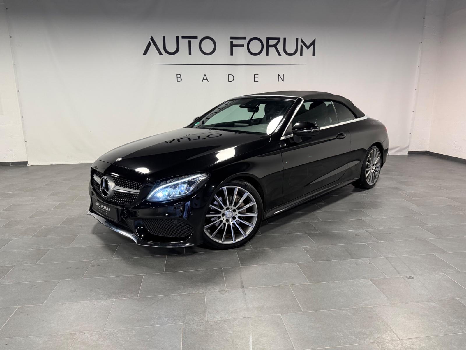 Mercedes-Benz C220d Cabrio*AMG*Burm*Airscarf*ILS*RFK*