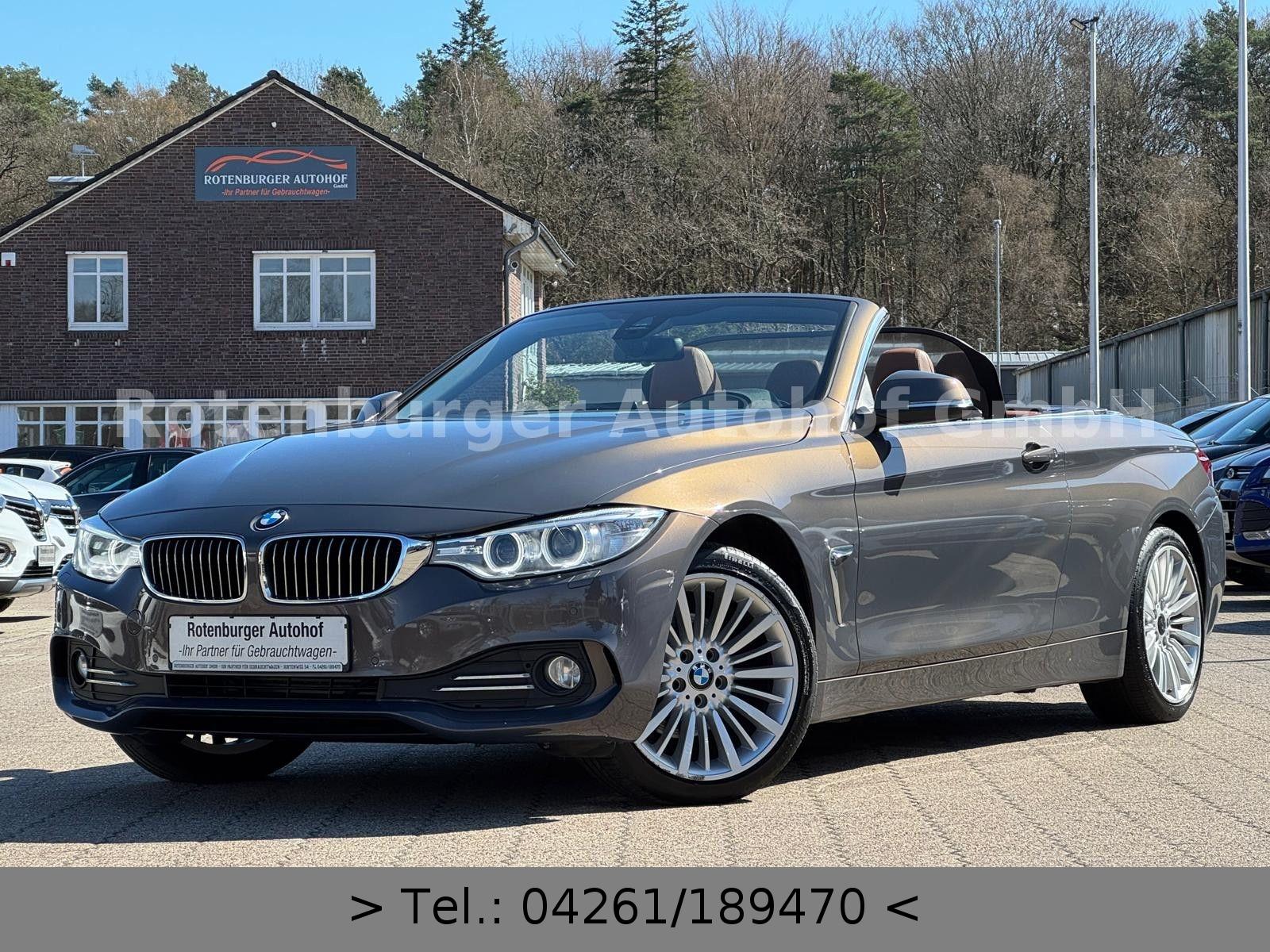 BMW 420D*CABRIO*LUXURY*LINE*LEDER*HEAD-UP*TÜV NEU*