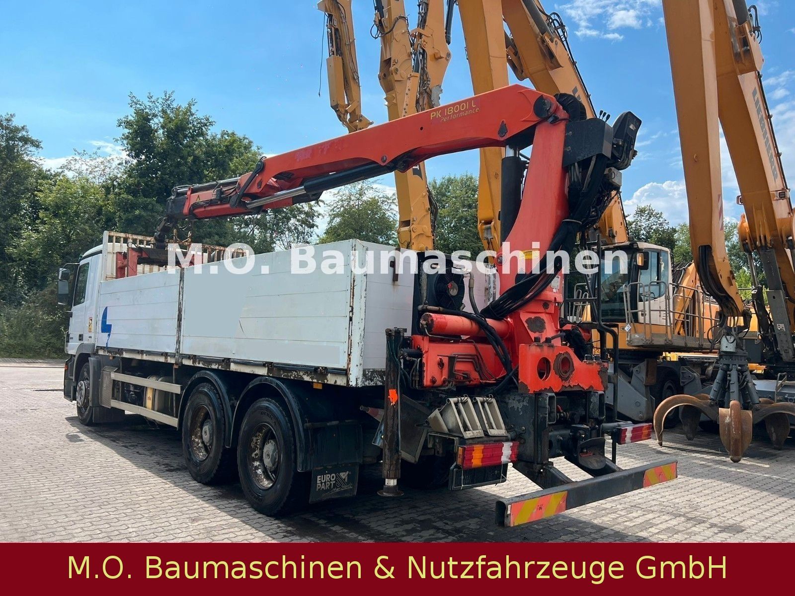 Fahrzeugabbildung Mercedes-Benz Actros 2644 /Kran  Palfinger PK 18001 L /