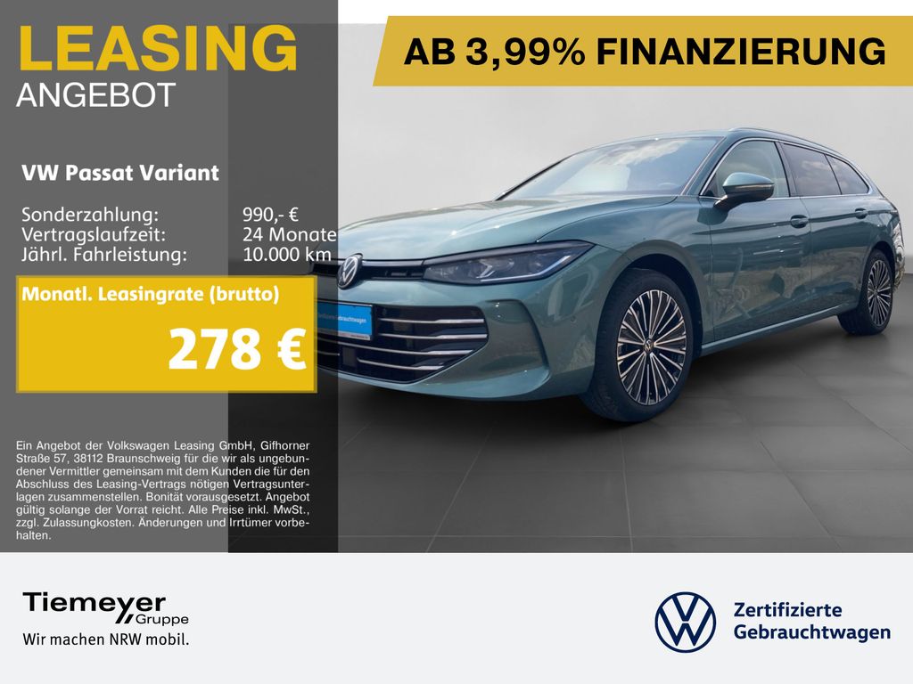 Passat Variant 2.0 TDI DSG ELEGANCE ST.HEIZ AHK