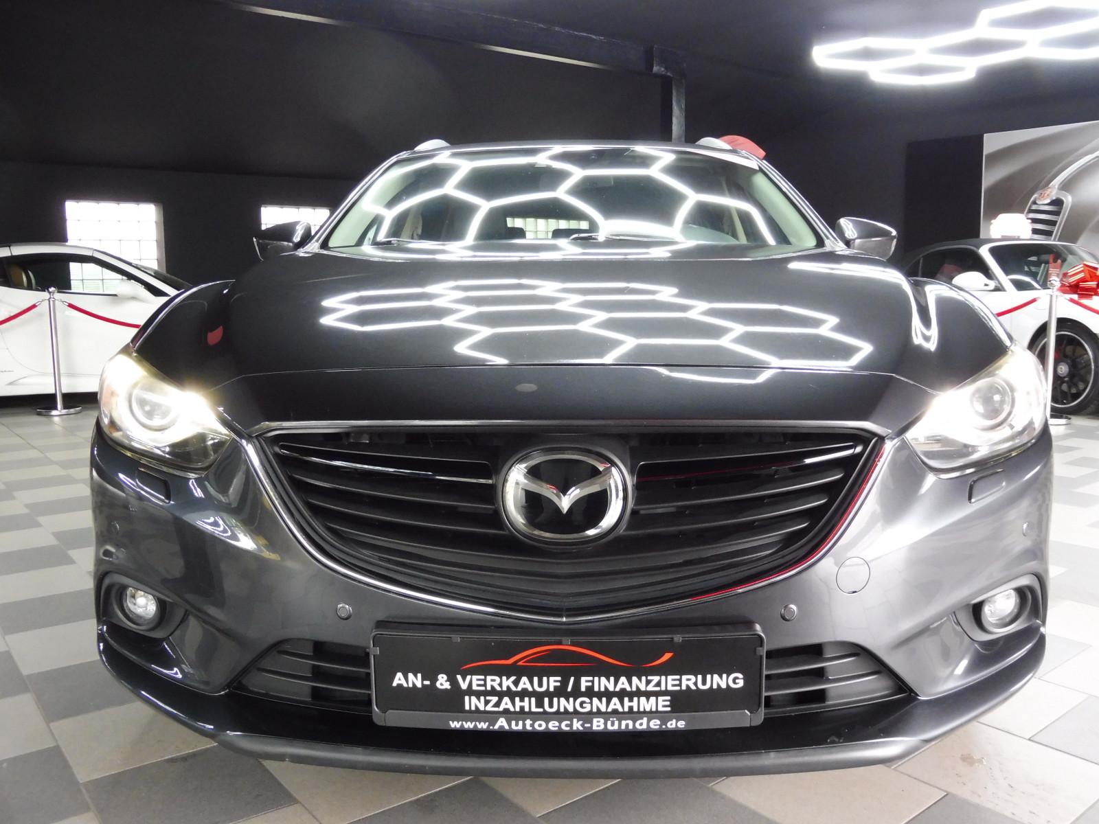 Mazda 6 Kombi Sports-Line Kam/Leder/AHK/Distronic/Spur