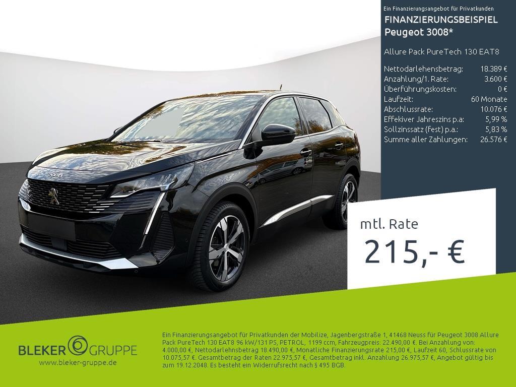 Peugeot 3008 Allure Pack PureTech 130 EAT8