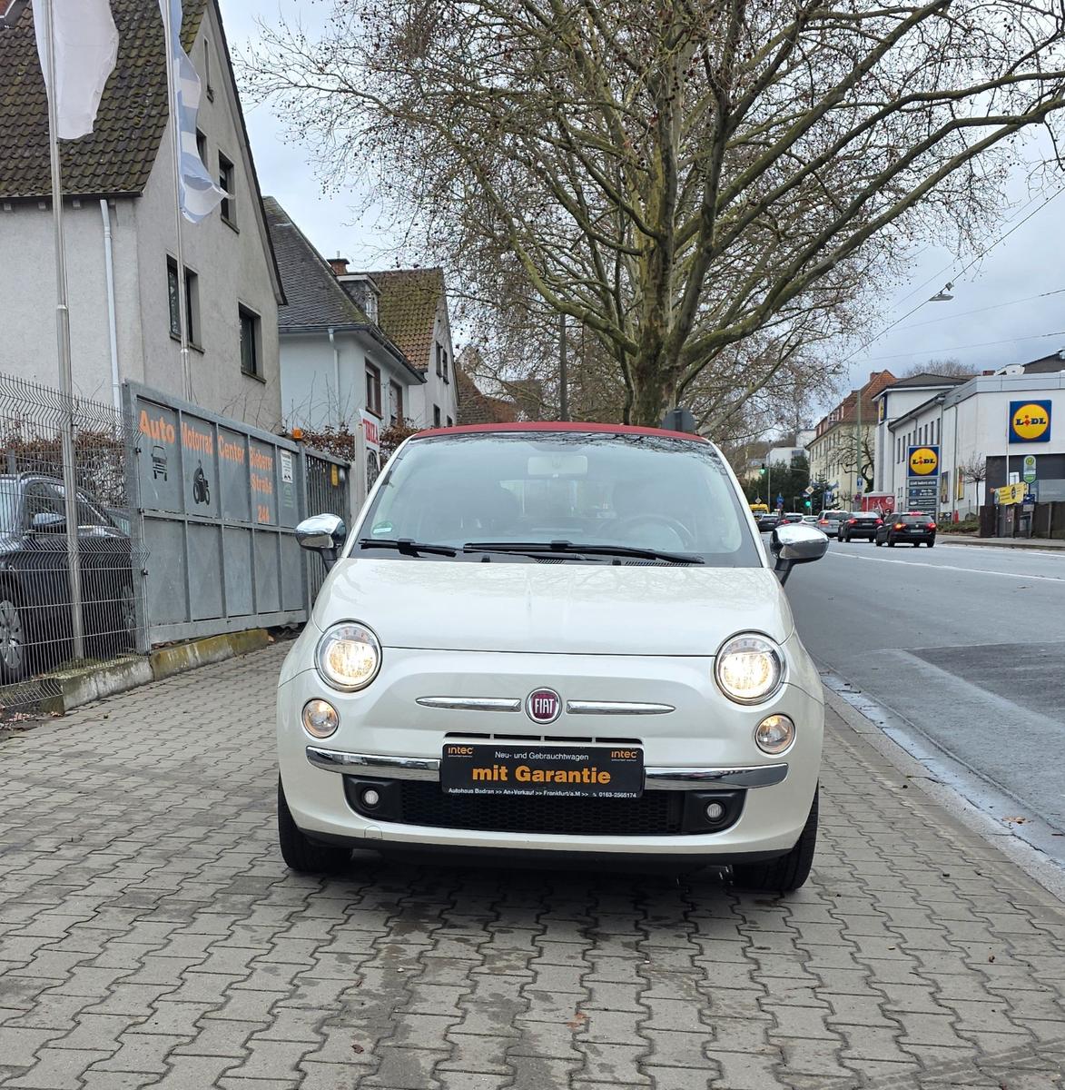 Fiat 500  Klima,Servo,ZV,EF,T.Leder,ABS,MFL,ALU,,PDC