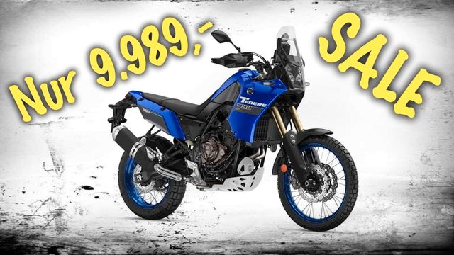 Yamaha Tenere 700 Modell 2023 Icon Blue Tageszulassung