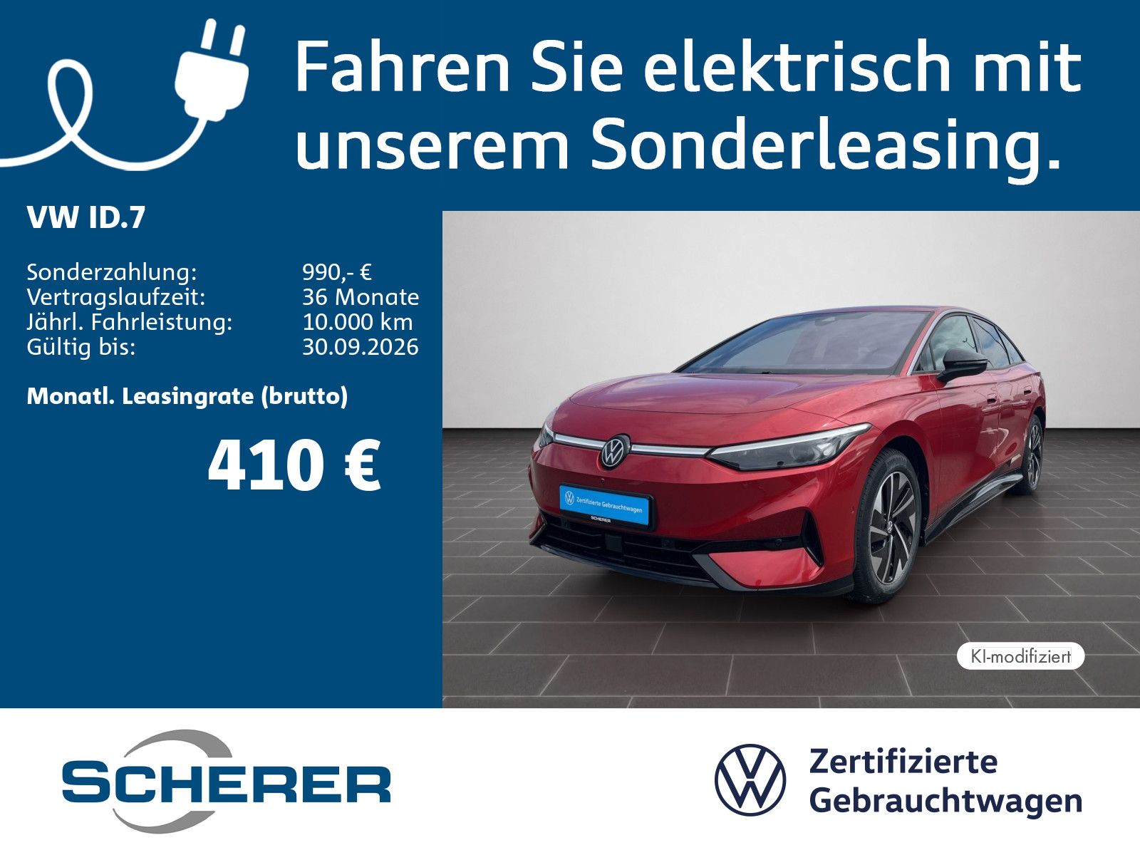 Volkswagen ID.7 Pro 77kWh IQ.LIGHT WäPu 360° elek. SITZE foto 1