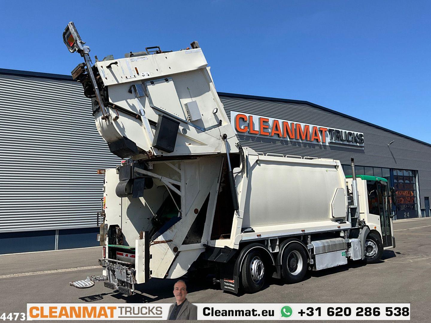 Mercedes-Benz Econic 2630 Euro 6 CNG Norba MF 300 18m³ 2 compa
