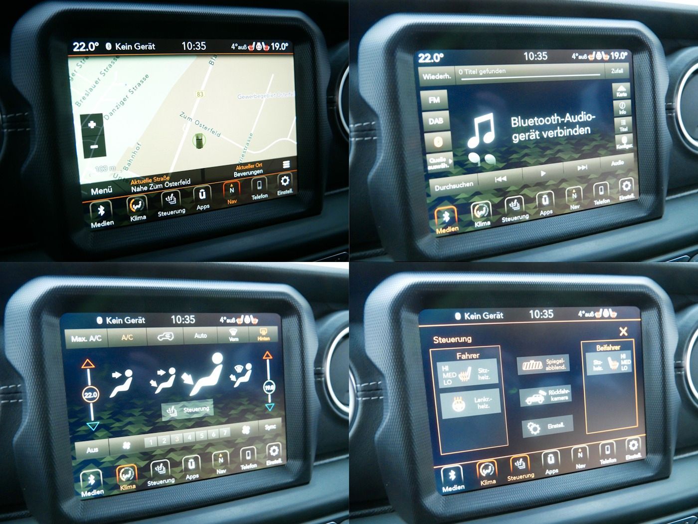 Fahrzeugabbildung Jeep Wrangler Unlimited 2.2 Overland 1.Hand AHK LED