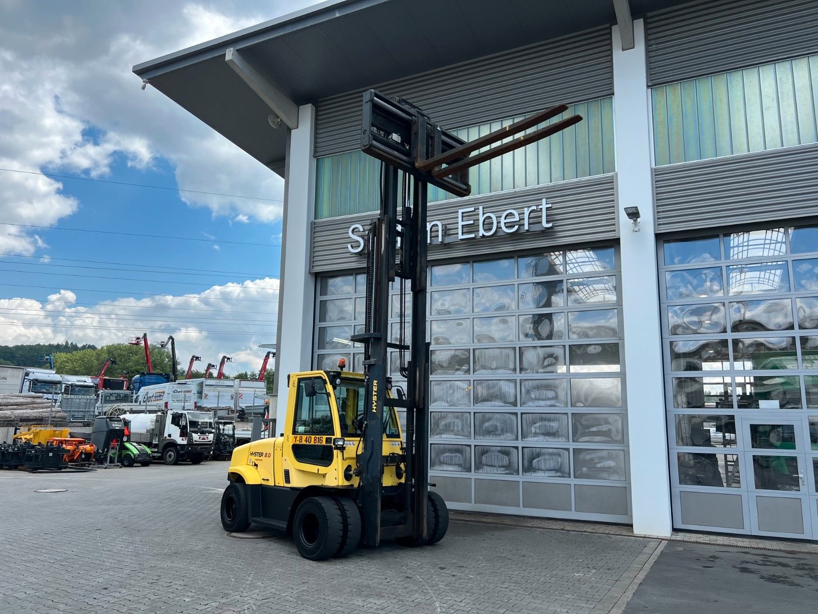 Fahrzeugabbildung Hyster H8.0 FT9 / nur 1.426h! / Triplex: 5,52m / ZVG