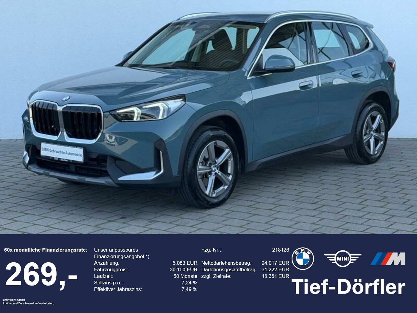 BMW X1 sDrive18i LED+/Driving-&Park-Assi/Shz/ISOFIX