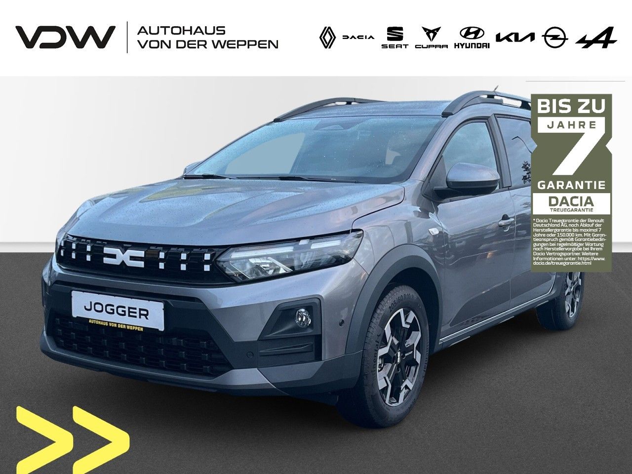 Dacia Neuer Jogger Journey TCe 110 Lagerwagen Klima