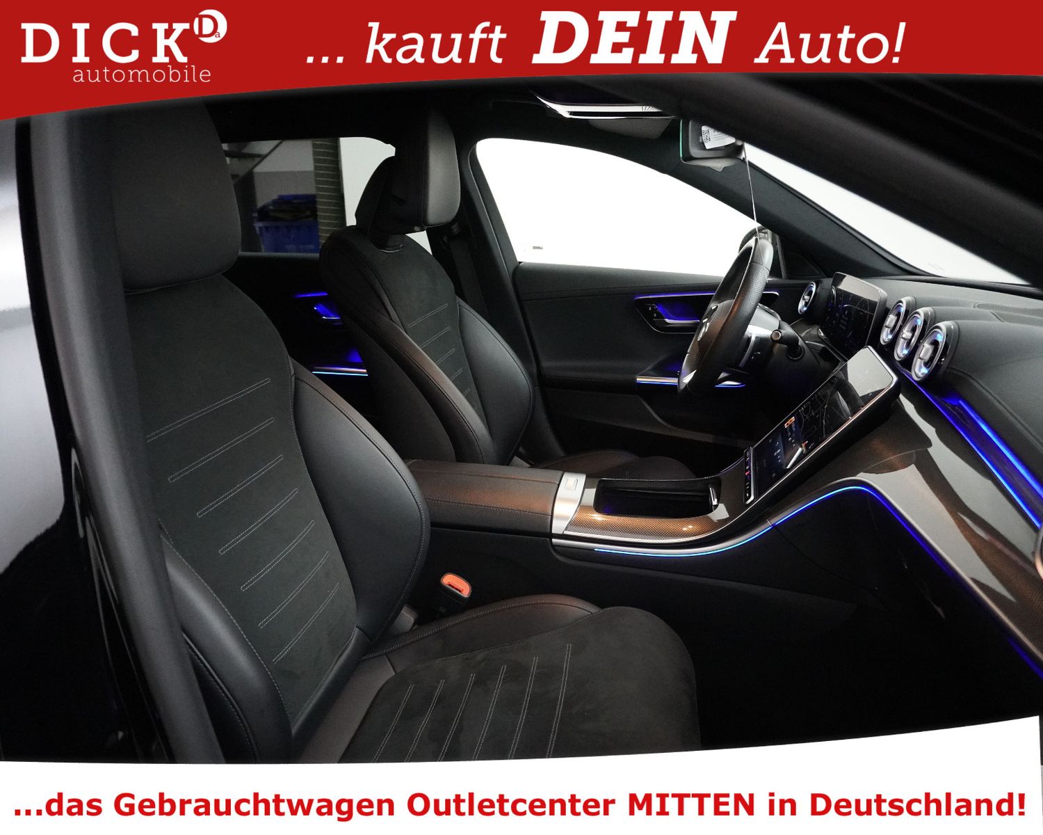 Fahrzeugabbildung Mercedes-Benz C200d T 9G 2X AMG Line NIGHT+VIRTU+KAMER+LED+19"
